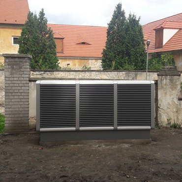 První instalace HELIOTHERM vzduch/voda 55 kW v ČR